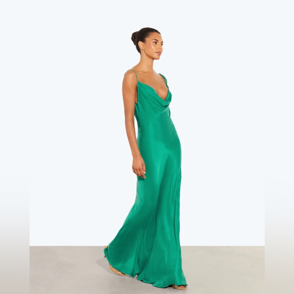 Rat & Boa Ophelia Green Dress in size S - Picture 2 of 8